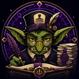 The Bureaucramancer Goblin Clerk